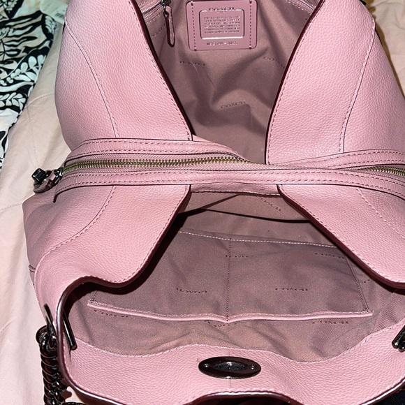 Coach Mauve Shoulder Bag - Picture 4 of 6